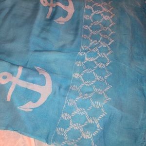 Blue and White Sarong